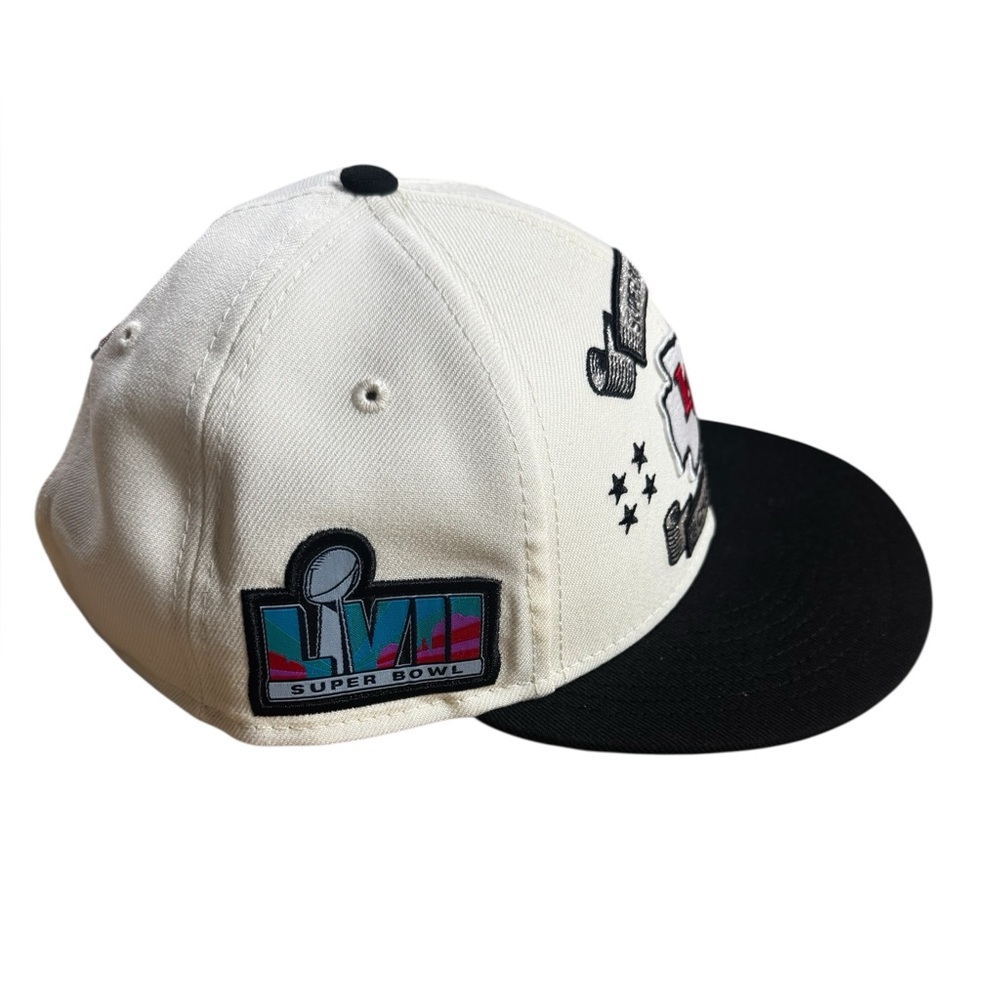 NFL Kansas City Chiefs SnapBack Super Bowl LVII Hat New Era 9Fifty One size all - Picture 3 of 8